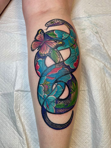 tattoo,aces,high,alex,rockoff,alexrockoff,west,palm,beach,traditional,neotraditional,beetle,beatle,flower,sunflower,floral,color