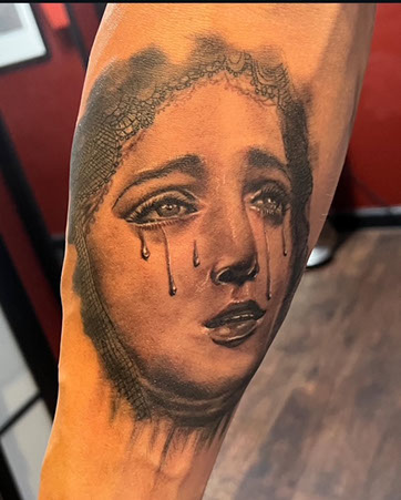 tattoo,aces,high,alex,rockoff,alexrockoff,west,palm,beach,traditional,neotraditional,beetle,beatle,flower,sunflower,floral,color