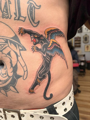 tattoo,aces,high,alex,rockoff,alexrockoff,west,palm,beach,traditional,neotraditional,beetle,beatle,flower,sunflower,floral,color