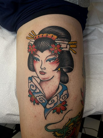 tattoo,aces,high,alex,rockoff,alexrockoff,west,palm,beach,traditional,neotraditional,beetle,beatle,flower,sunflower,floral,color