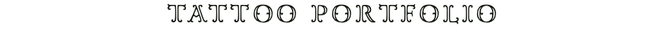 Tattoo Portfolio