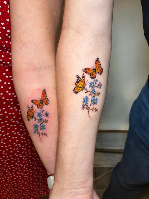 tattoo,aces,high,alex,rockoff,alexrockoff,west,palm,beach,traditional,neotraditional,beetle,beatle,flower,sunflower,floral,color